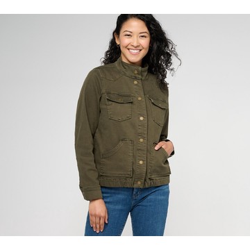 Belle Boho by Kim Gravel Vintage-Style Utility Jacket