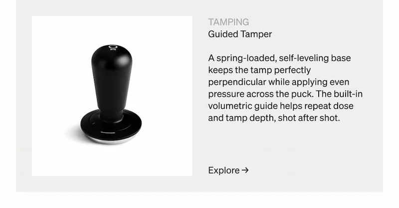 Tamping: Guided Tamper