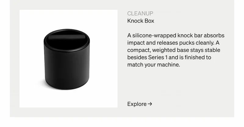 Cleanup: Knock Box