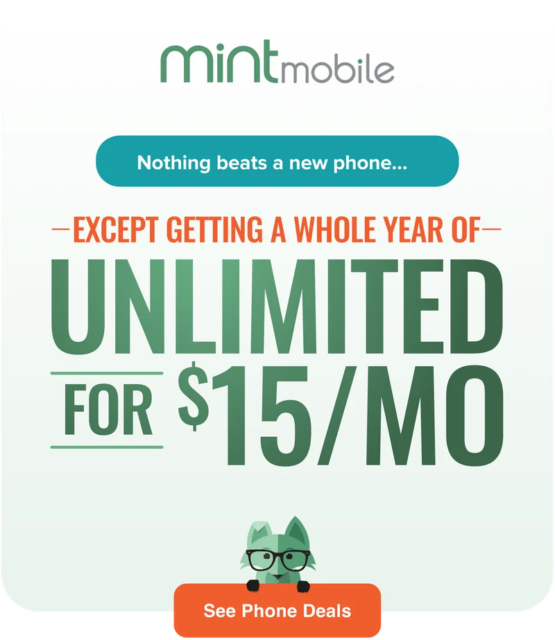 Nothing beats a new phone...Except getting a whole year of Unlimited for $15/mo