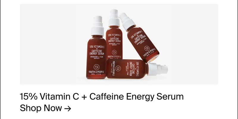 15% Vitamin C + Caffeine Energy Serum