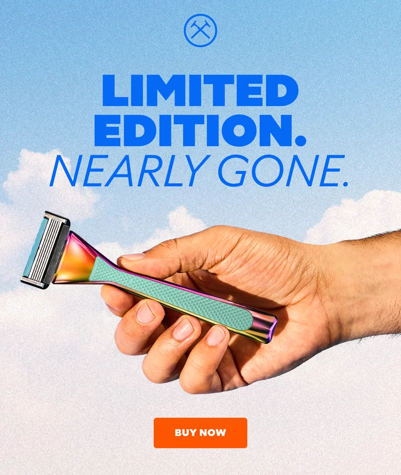 LIMITED EDITION. NEARLY GONE. CTA: BUY NOW