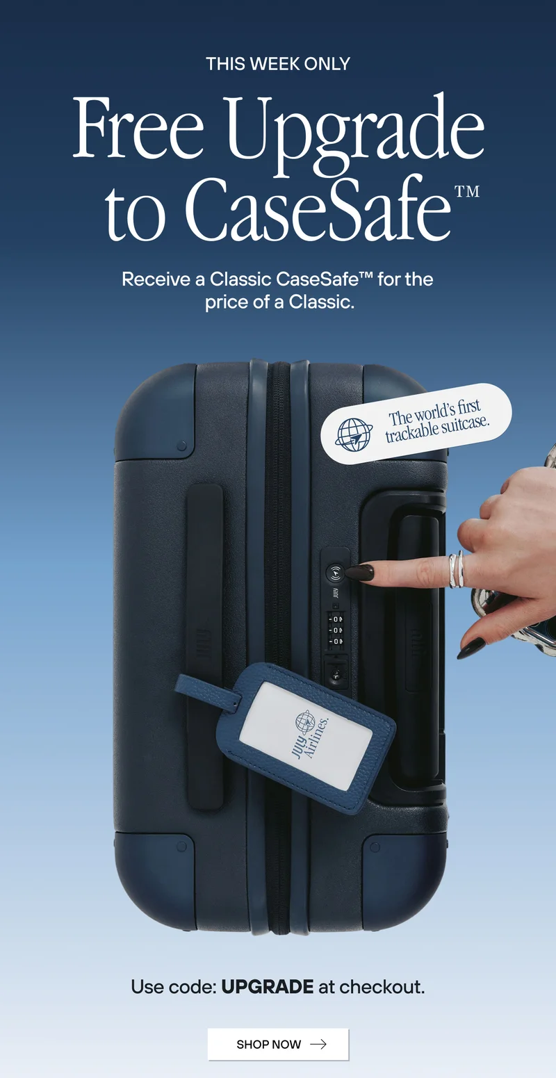 Free Upgrade to CaseSafe™