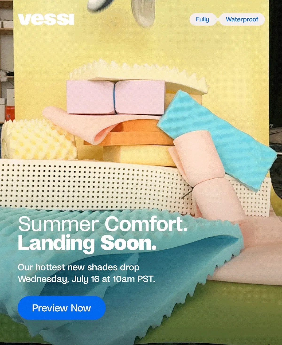 Summer Comfort. Landing Soon.