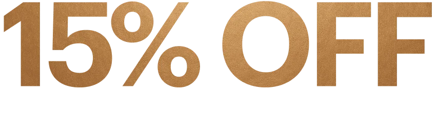 15% OFF