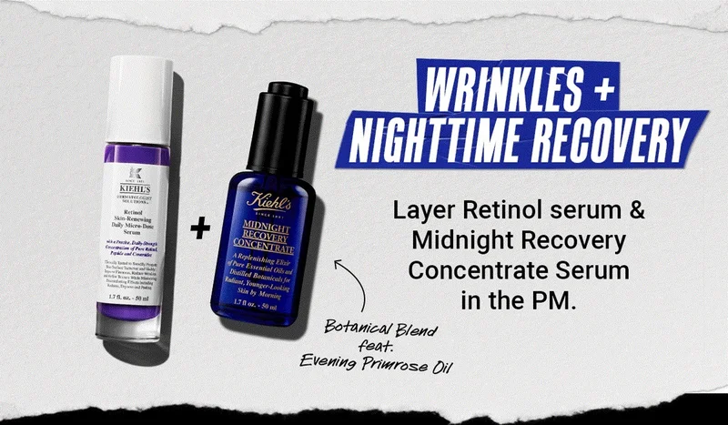 Wrinkles + nighttime recovery