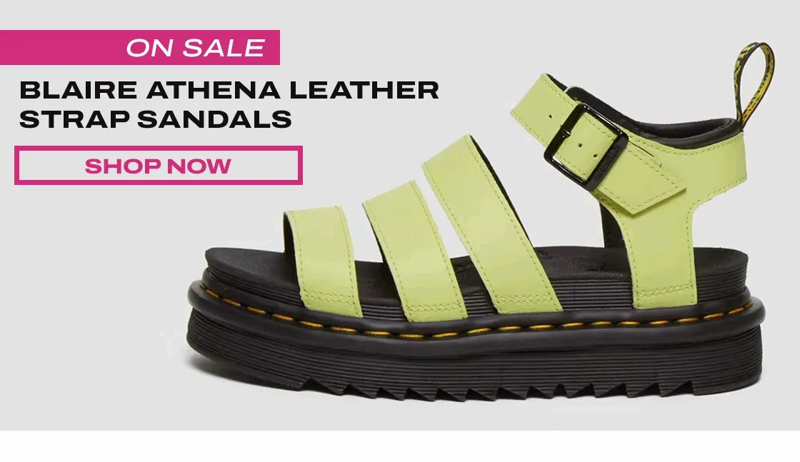 Blaire Athena Leather Strap Sandals