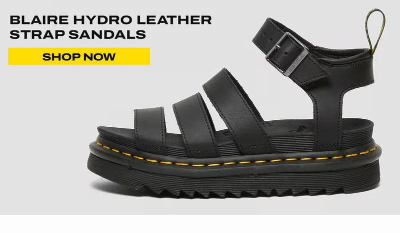 Blaire Hydro Leather Strap Sandals