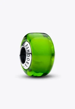 Green Mini Murano Glass Charm