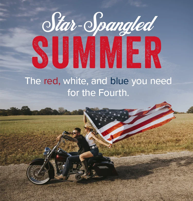 Star-Spangled Summer. The red, white, and blue you need for the Fourth.