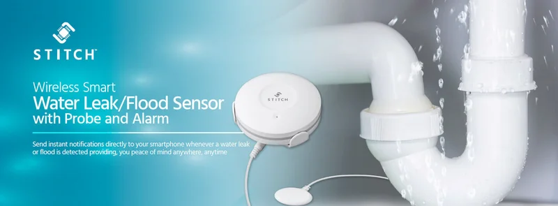 Wireless Smart Water Leak and Flood Sensor