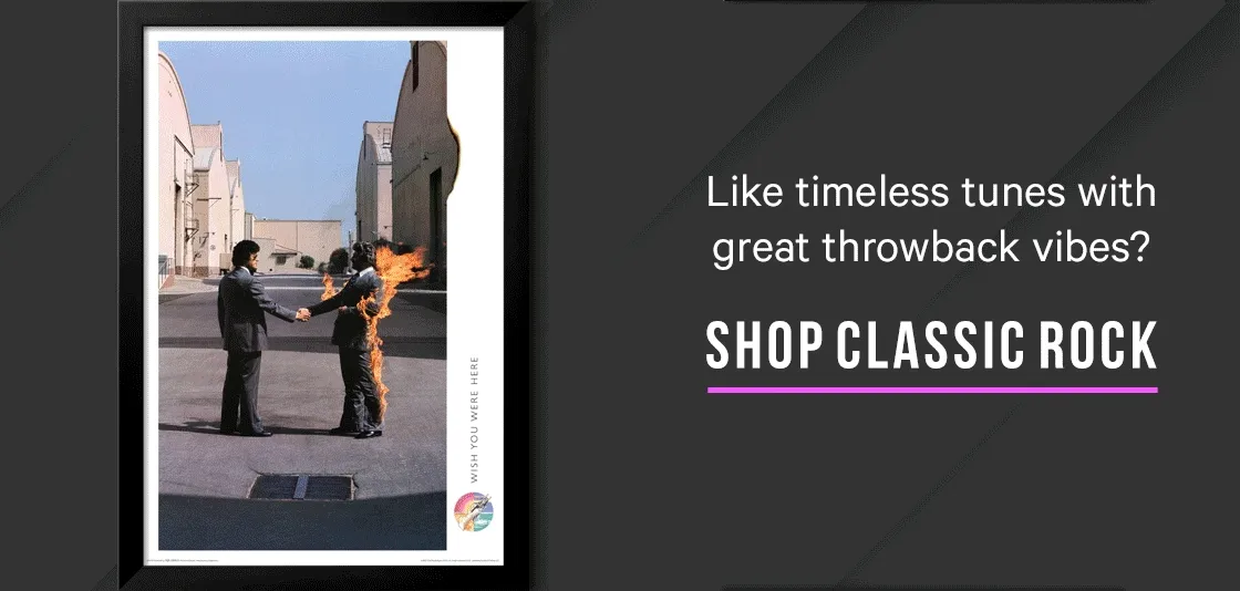 Like timeless tunes with great throwback vibes? Shop Classic Rock