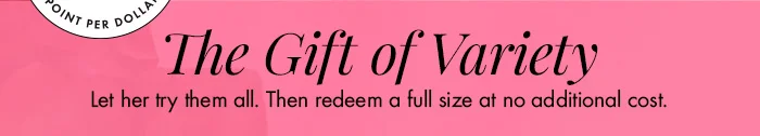 Gift of Variety