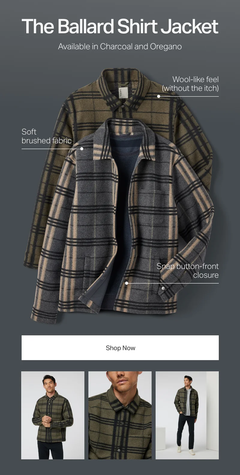 The Ballard Shirt Jacket