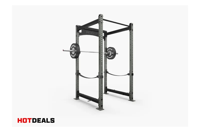 Rogue RML-490C Power Rack 3.0 - Charcoal