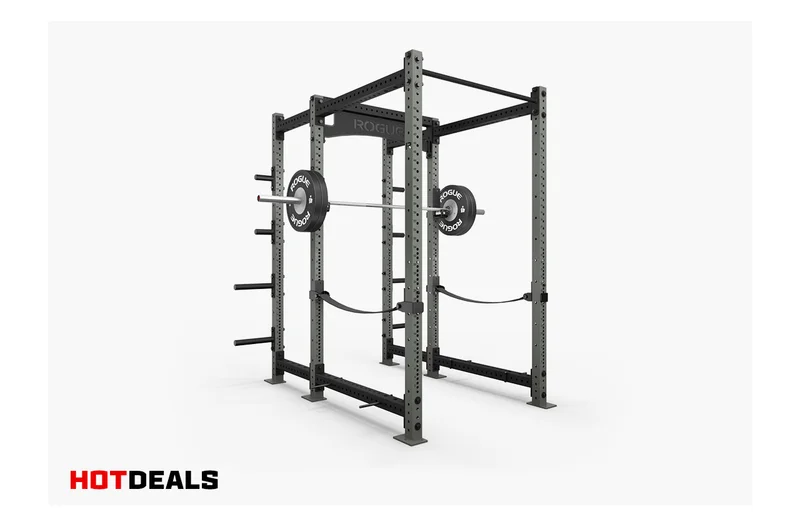 Rogue RML-690C Power Rack 3.0 - Charcoal