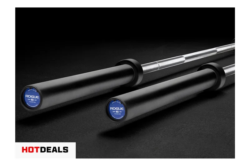 2FER Rogue 28MM Training Bar - Stainless Steel / Black