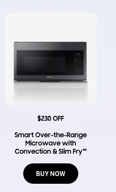 $230 OFF - Smart Over-the-Range Microwave with Convection & Slim Fry™ - BUY NOW
