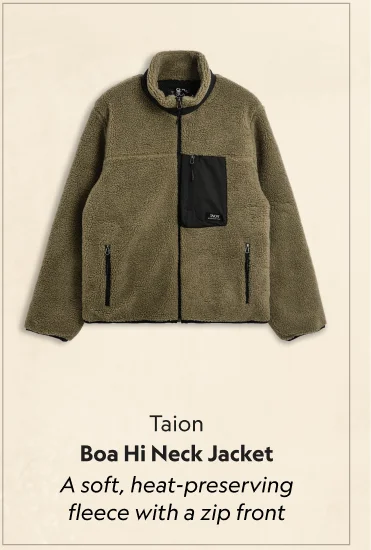 Boa Hi Neck Jacket