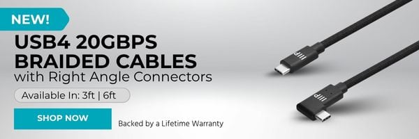 New (tag) USB4 20Gbps Braided Cable, 3ft 240W EPR | 4K60Hz Backed by a Lifetime Warranty Shop Now