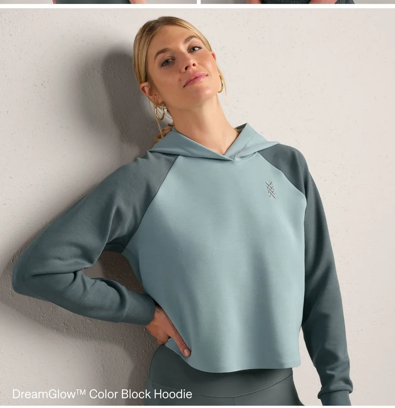 DreamGlow™ Color Block Hoodie
