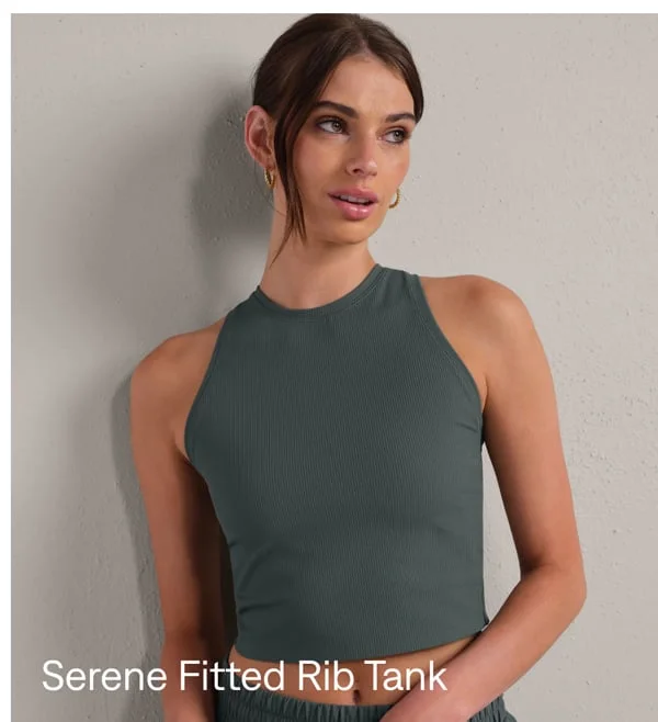 Serene Fitted Rib Tank