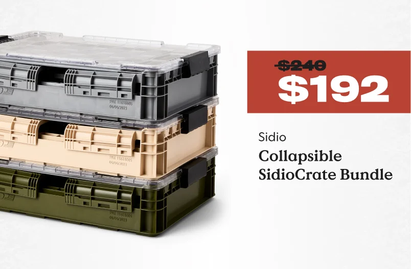Collapsible SidioCrate Bundle