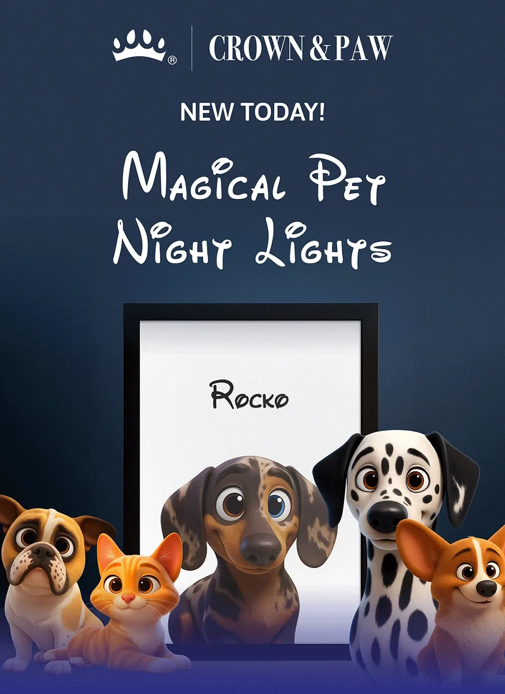 NEW TODAY: Magical Pet Night Lights