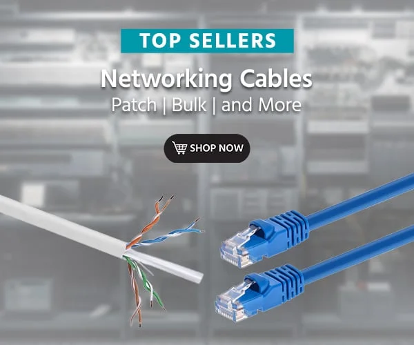 Top Sellers: Networking Cables. Patch, Bulk, And More. Shop Now.