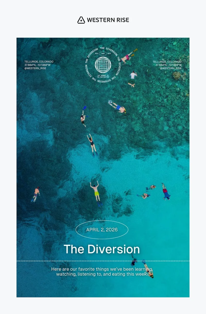The Diversion: April 2, 2026