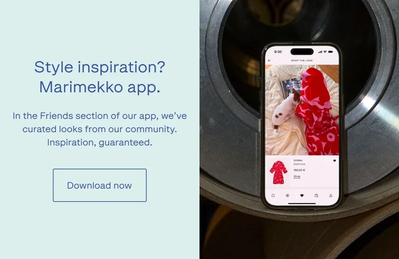 Download the Marimekko app