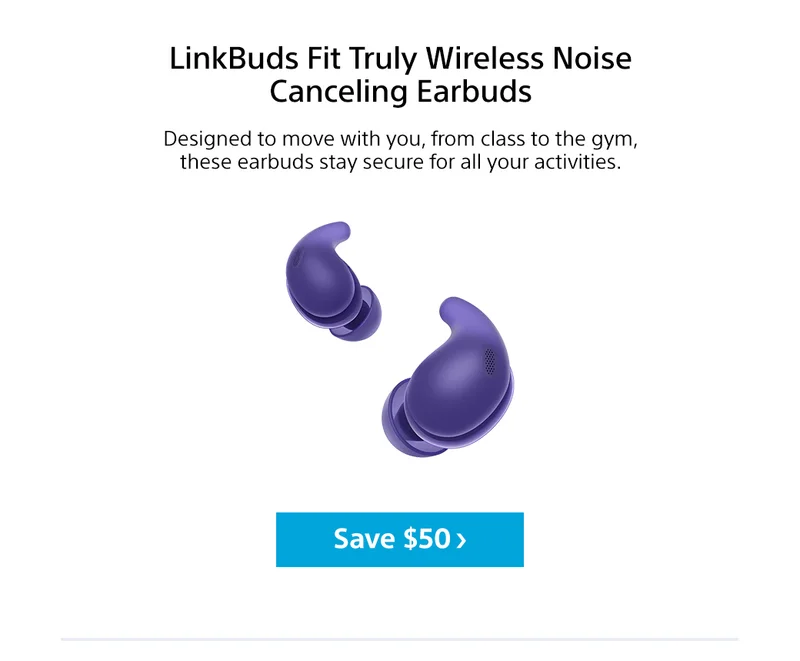 LinkBuds Fit | Save