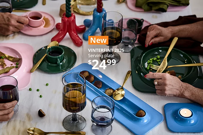 new Gustaf Westman collection on table