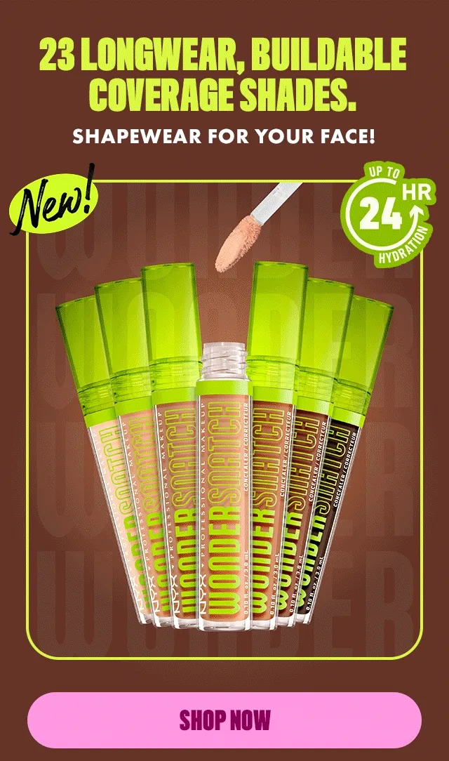 23 LONGWEAR, BUILDABLE COVERAGE SHADES.