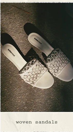woven sandals