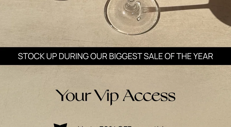Your VIP access