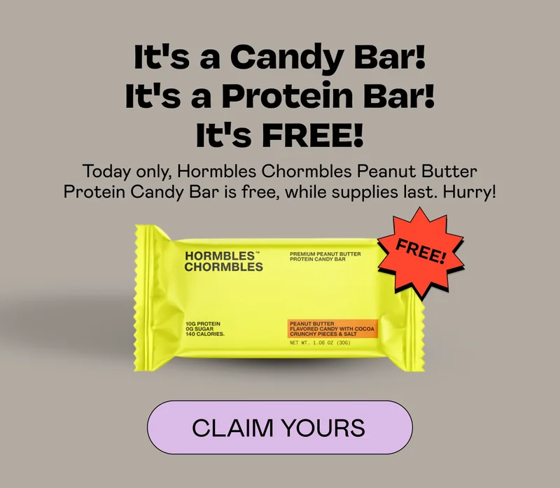 It's a Candy Bar! It's a Protein Bar! It's FREE! - Claim Yours
