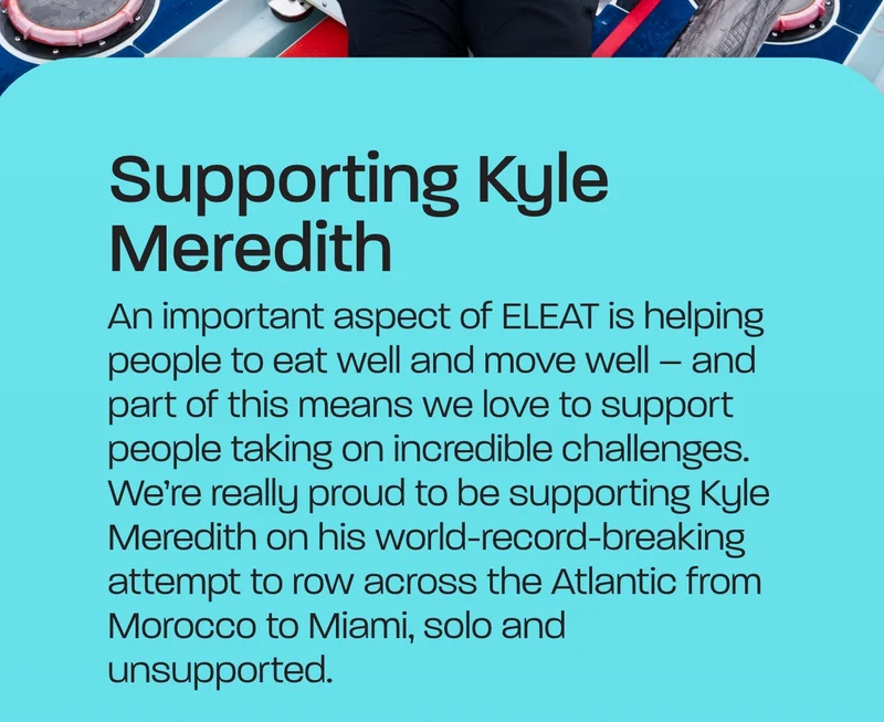 Supporting Kyle Meredith