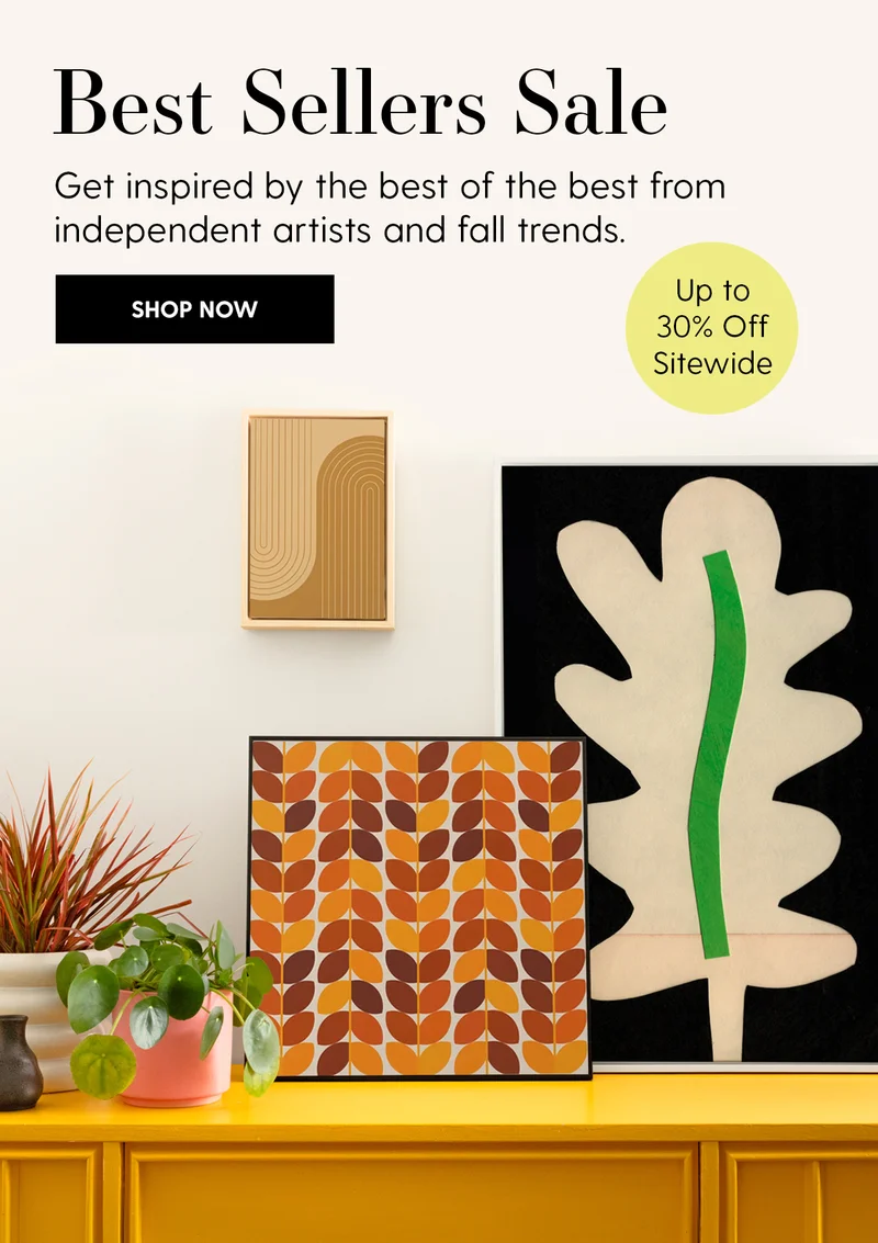 Best Sellers Sale | Get inspired by the best of the best from independent artists and fall trends. | Shop Now | Up to 30% off Sitewide
