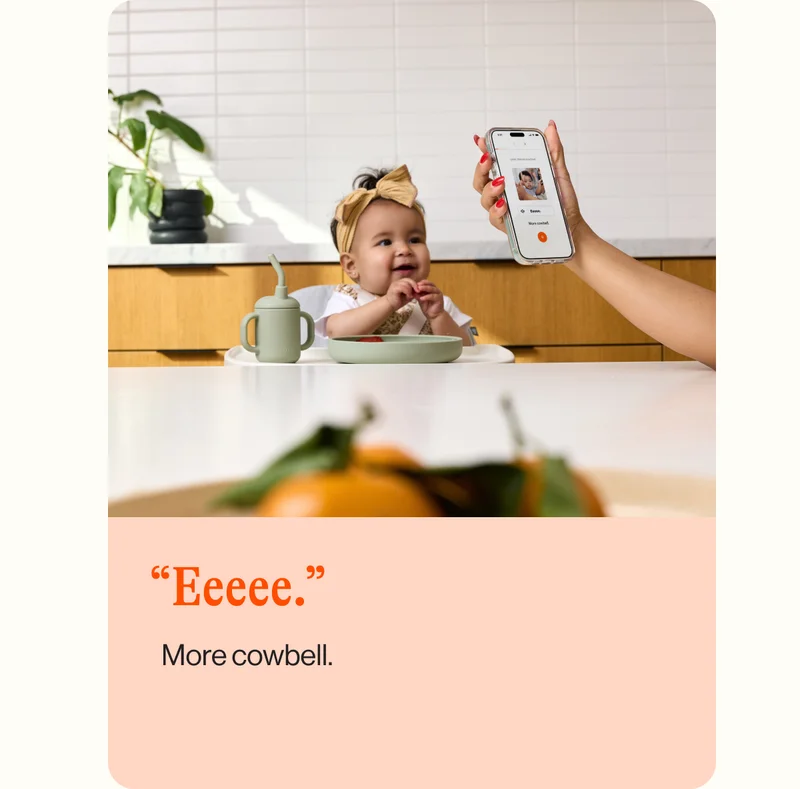 “Eeeee.” More cowbell.