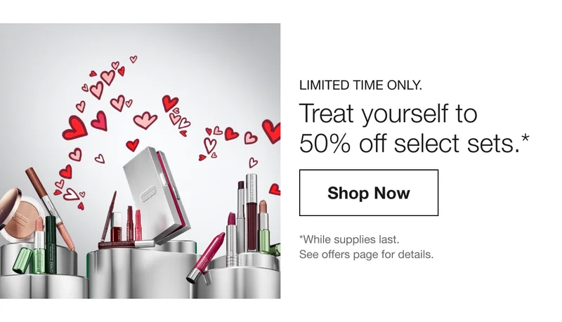 LIMITED TIME ONLY. | Treat yourself to 50% off select sets.* | Shop Now | *While supplies last. See offers page for details.