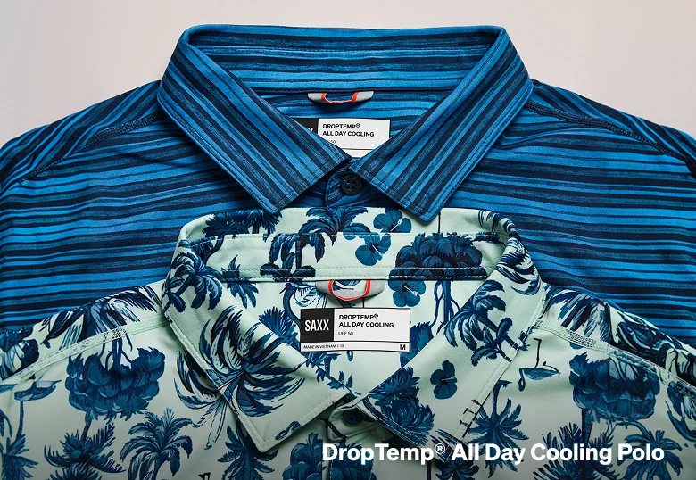 DropTemp® All Day Cooling UPF Performance Polo