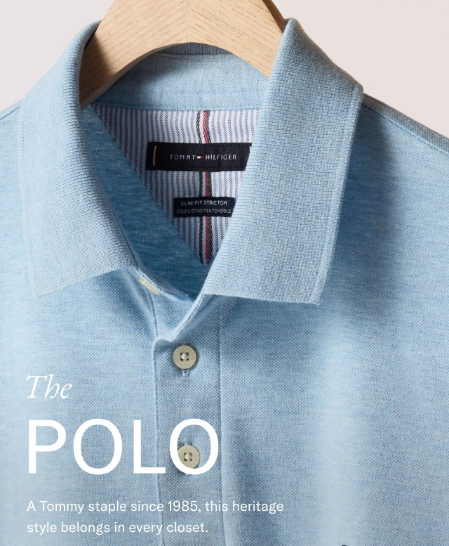 The POLO A Tommy staple since 1985, this heritage style belongs in every closet.
