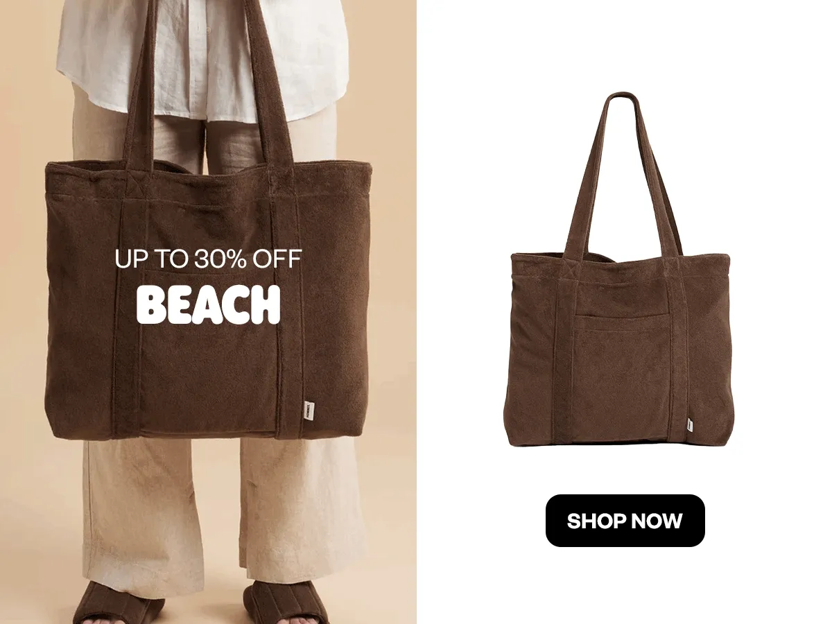 Up to 30% off beach