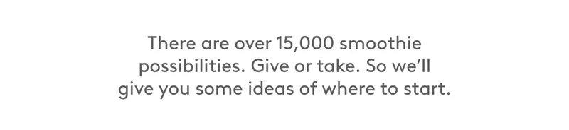 Smoothies Blurb