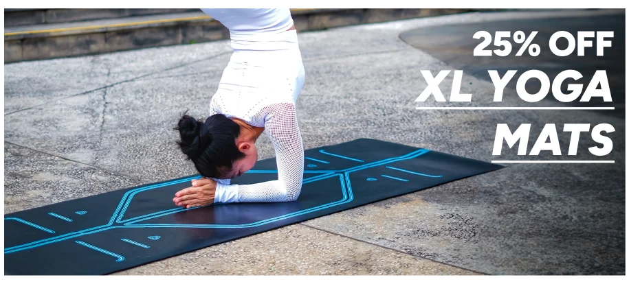 25% off XL Yoga Mats