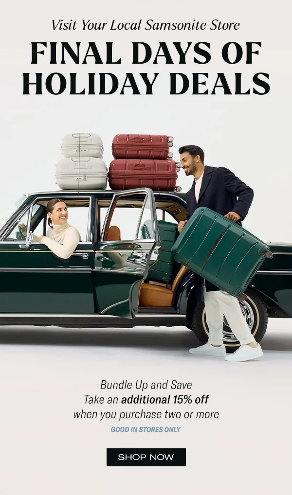 Visit Your Local Samsonite Store