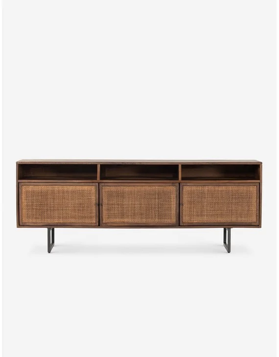 Hannah Media Console-Russet