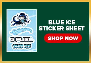 Blue Ice Sticker Sheet