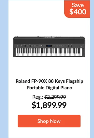 Roland FP-90X 88 Keys Flagship Portable Digital Piano